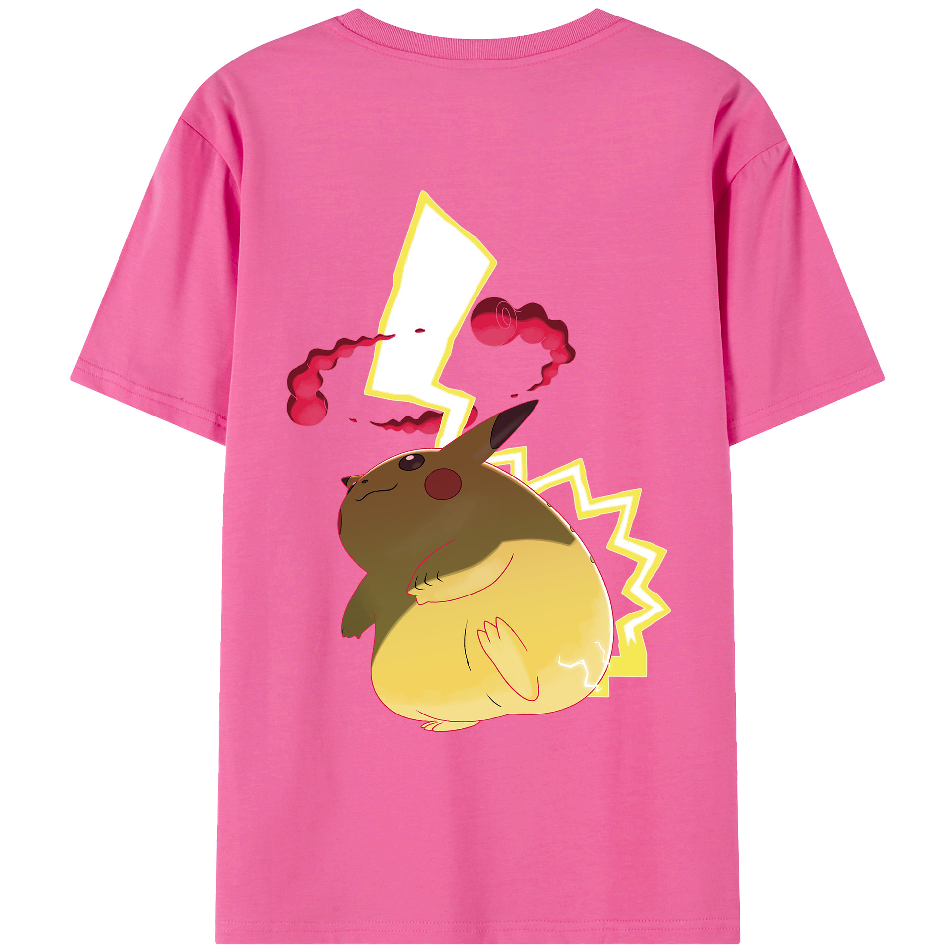 （画像用） ポケットモンスター Pokémon レディース半袖Tシャツ(バックプリント)